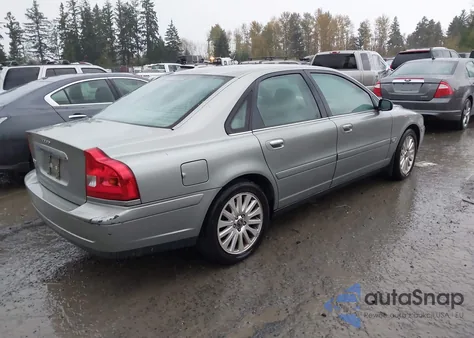 2006 Volvo S80 2.5T from USA, damaged, VIN YV1TS592461446612